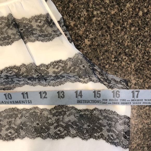 NWT Express Halter Top Striped Lace Print XS - Picture 6 of 8